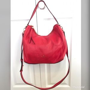 Kate Spade Red Leather Handbag
